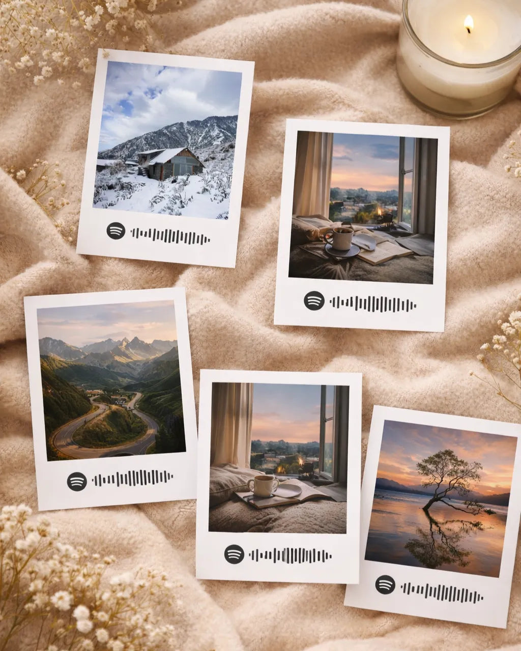 Spotify Polaroids
