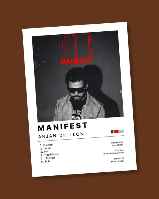 Arjan Dhillon Album Posters ( Set of 12 )