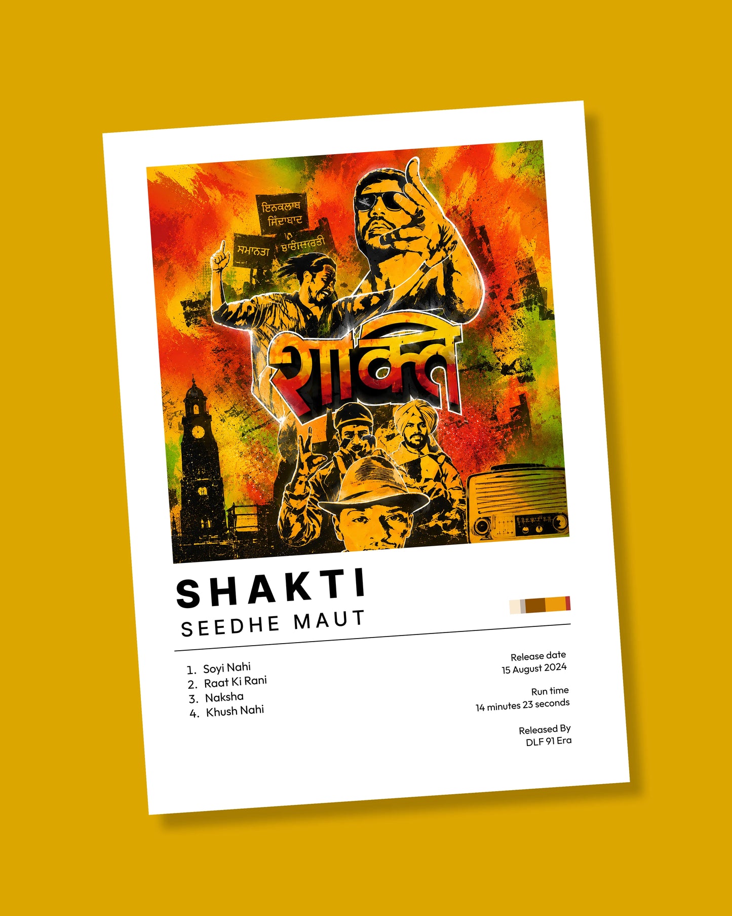 Shakti Album Poster || Seedhe Maut