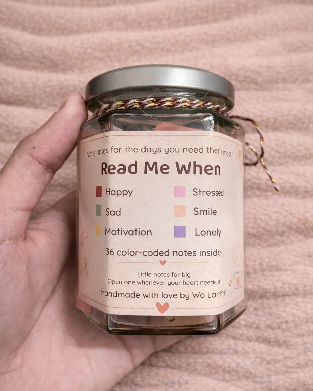 Read Me When Jar