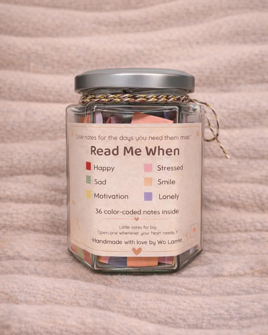 Read Me When Jar