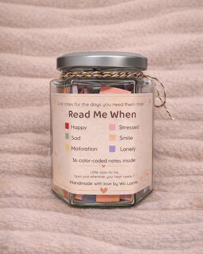 Read Me When Jar