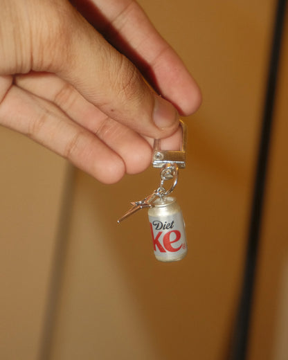 Diet Coke Mini Can Keychain