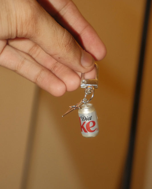 Diet Coke Mini Can Keychain