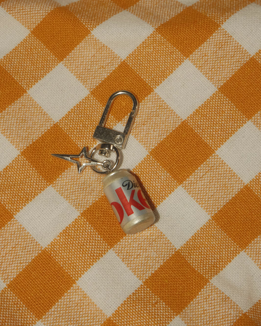 Diet Coke Mini Can Keychain