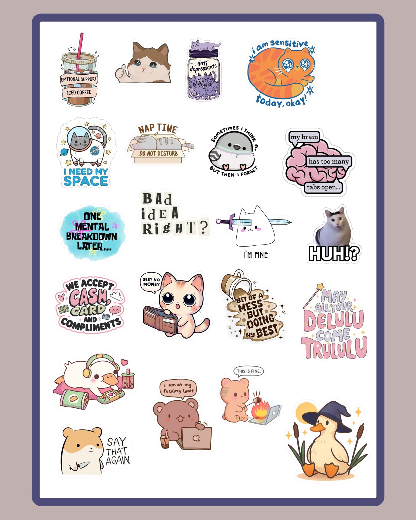 Sticker sheet