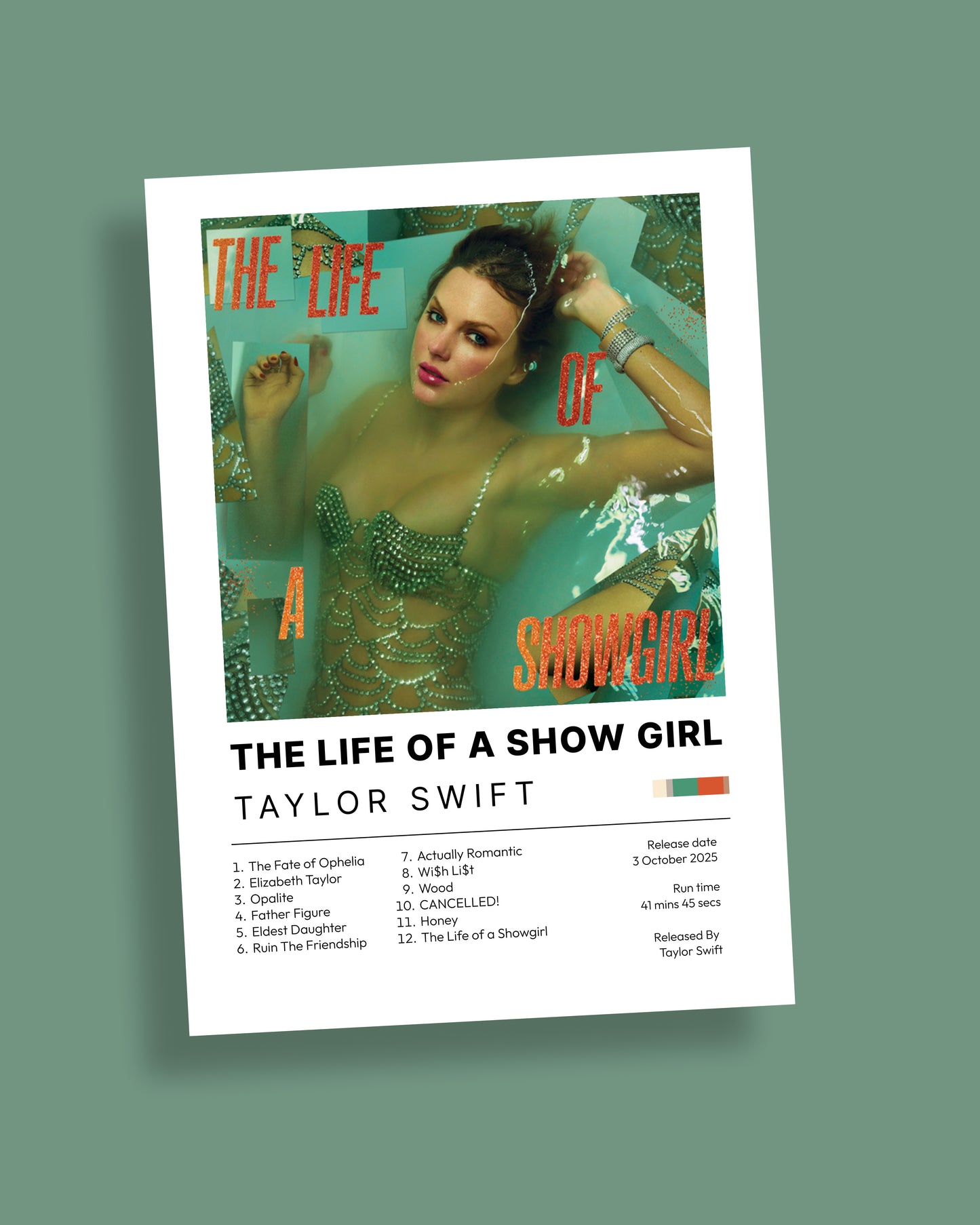 THE LIFE OF A SHOW GIRL