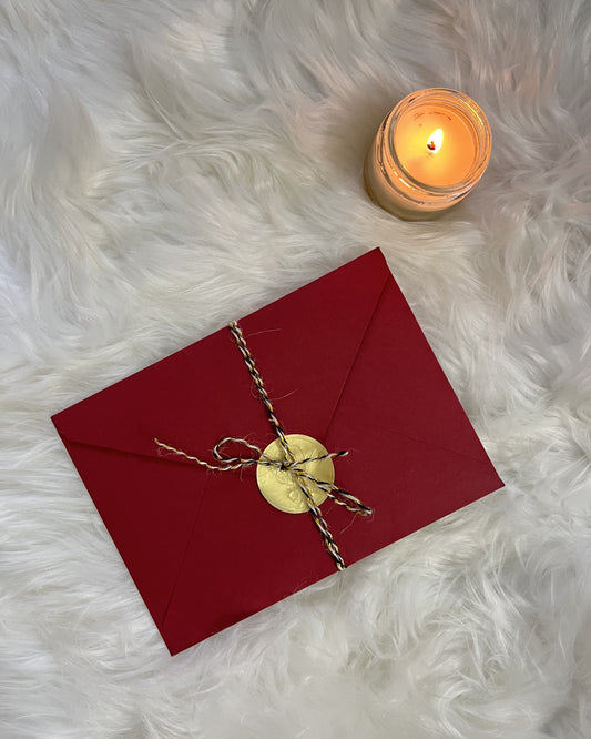 Vintage Typewritter Style Letter