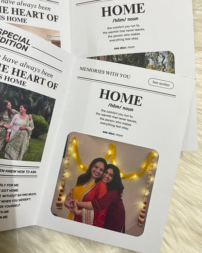 Love Newspaper Card -  Mother's Day Edition