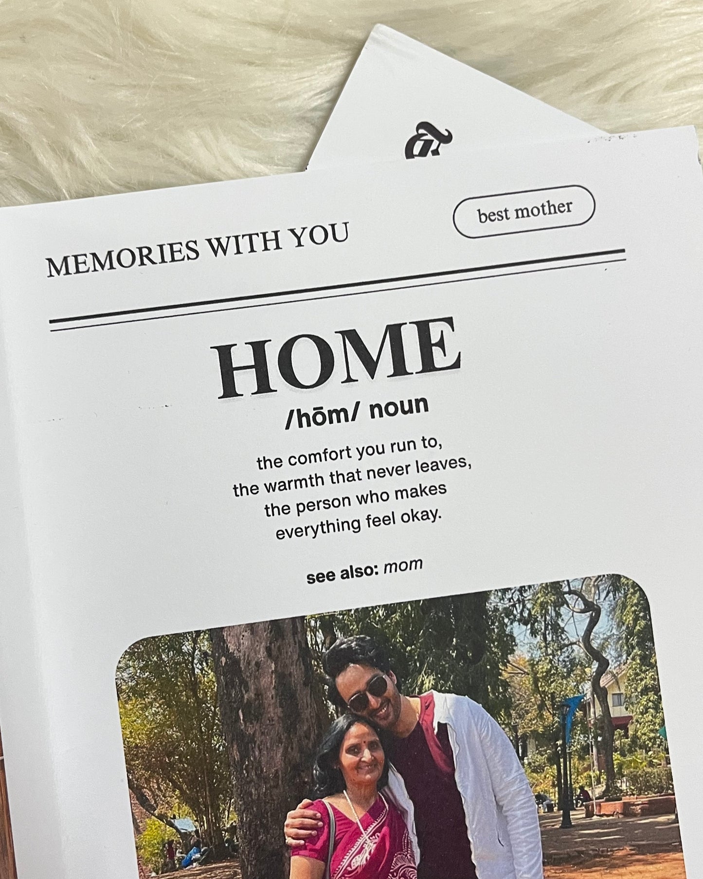 Love Newspaper Card -  Mother's Day Edition