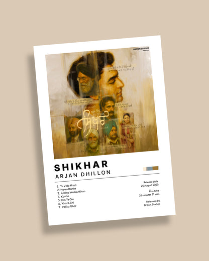 Arjan Dhillon Album Posters ( Set of 12 )