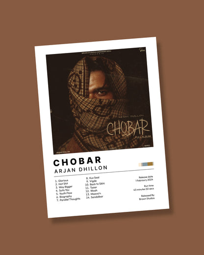 Arjan Dhillon Album Posters ( Set of 12 )