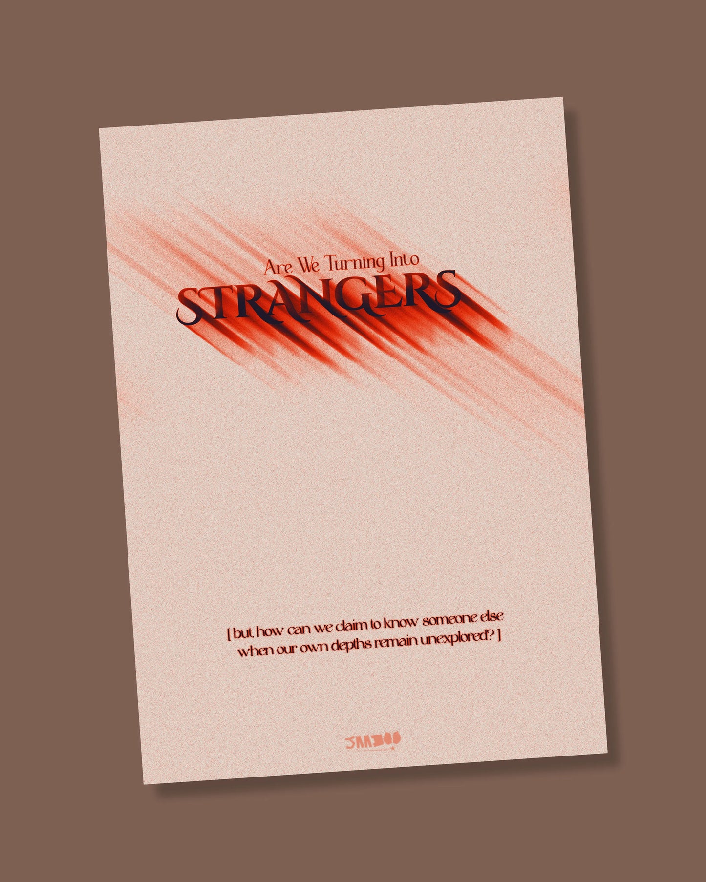 are we turning into Strangers ?